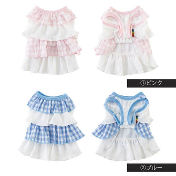 フレブル・パグ 【全14サイズ展開】クールフリルワンピース - VERY-PET